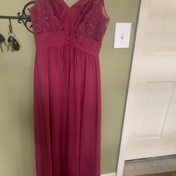 Azazie Crystal mulberry size 2 - Picture 5 of 8